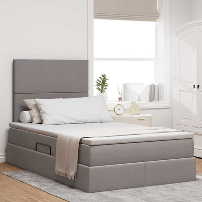 Letto con contenitore e materasso Talpa 120 x 200 cm Tessuto | homemem39