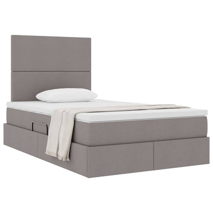 Letto con contenitore e materasso Talpa 120 x 200 cm Tessuto | homemem39
