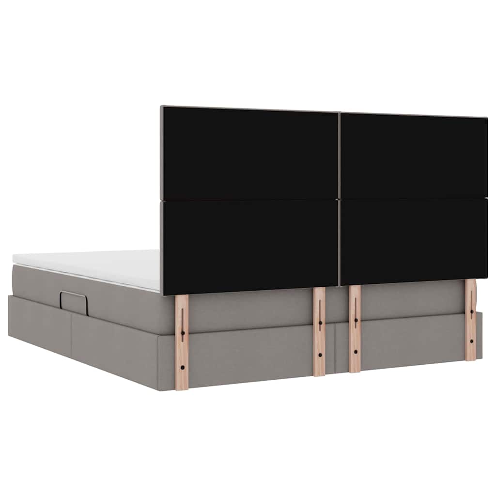 Letto con contenitore e materasso Talpa 180 x 200 cm Tessuto | homemem39