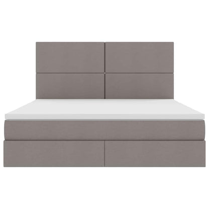 Letto con contenitore e materasso Talpa 180 x 200 cm Tessuto | homemem39