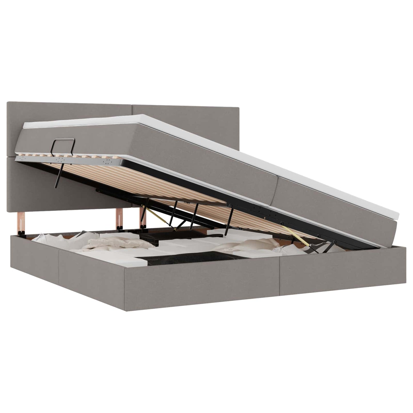 Letto con contenitore e materasso Talpa 200 x 200 cm Poliestere