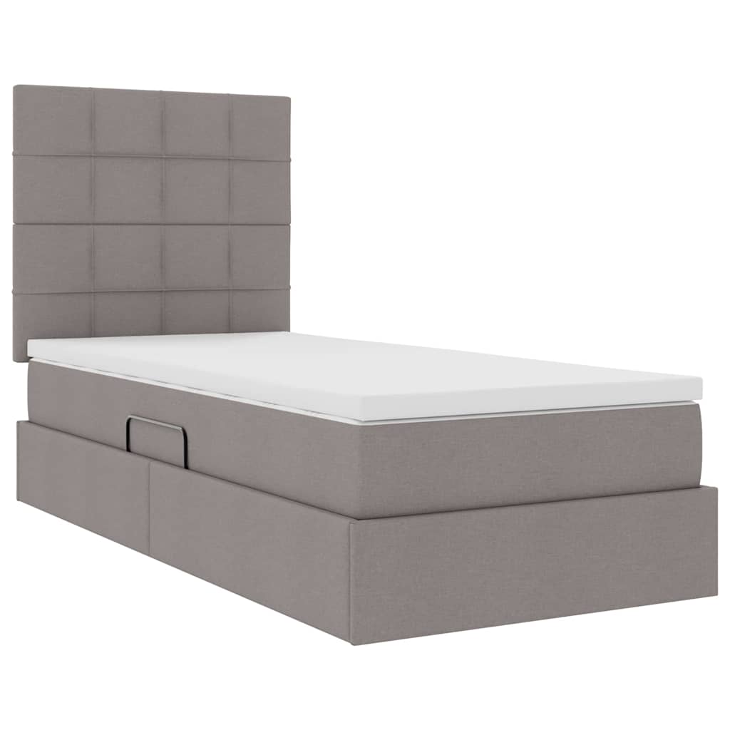 Letto con contenitore e materasso Talpa 90 x 190 cm Tessuto | homemem39