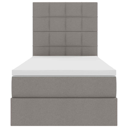 Letto con contenitore e materasso Talpa 90 x 200 cm Tessuto | homemem39