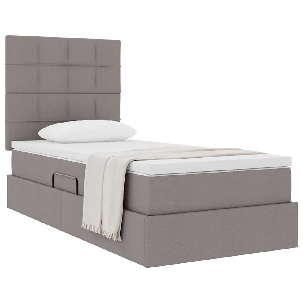 Letto con contenitore e materasso Talpa 90 x 200 cm Tessuto | homemem39