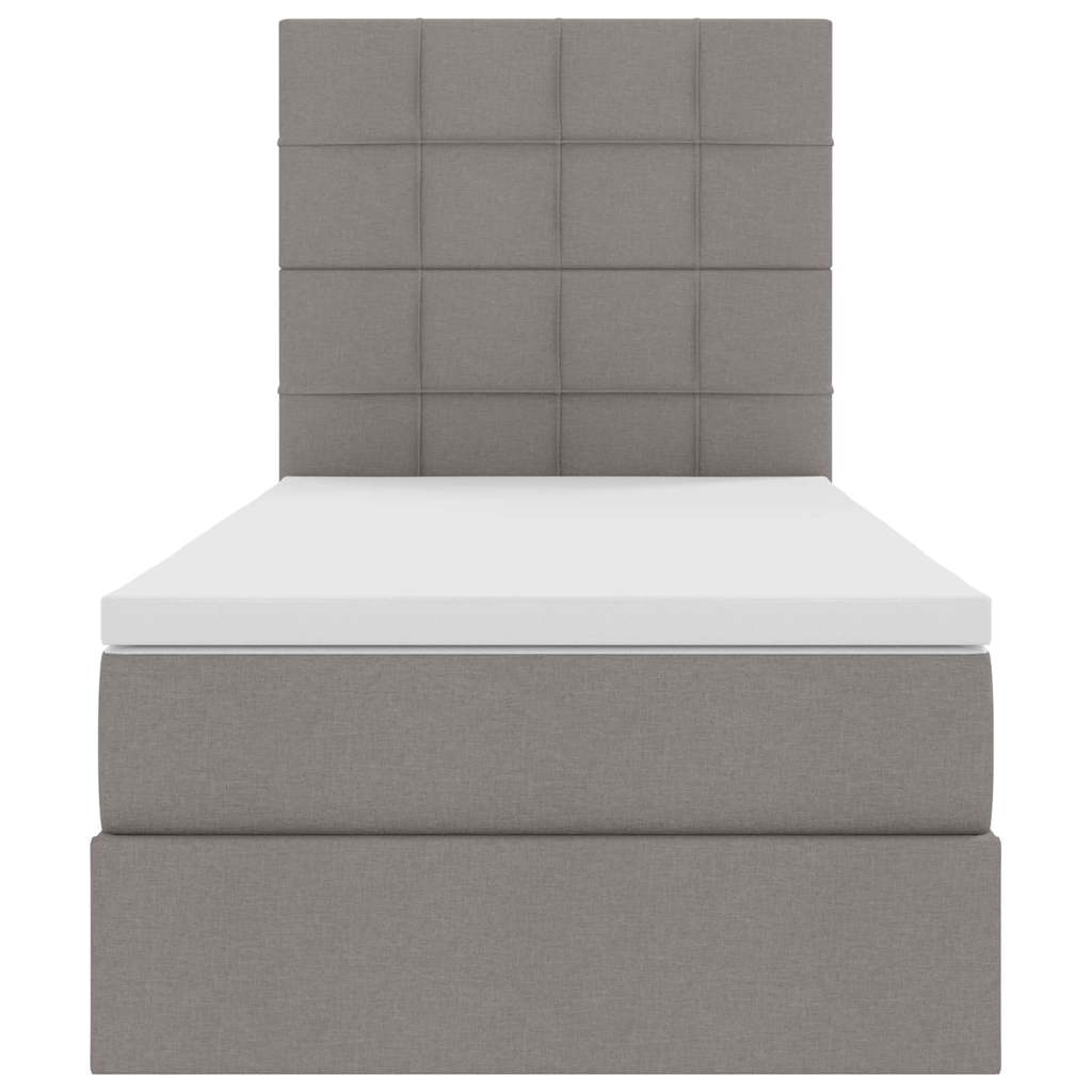 Letto con contenitore e materasso Talpa 100 x 200 cm Tessuto | homemem39