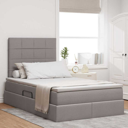 Letto con contenitore e materasso Talpa 120 x 200 cm Tessuto | homemem39