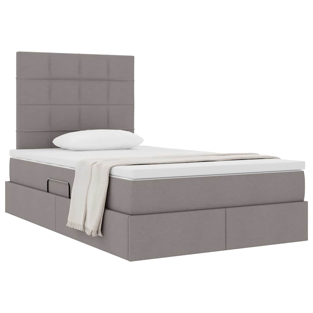 Letto con contenitore e materasso Talpa 120 x 200 cm Tessuto | homemem39