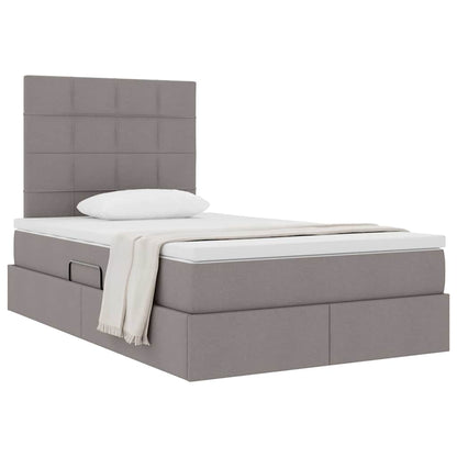 Letto con contenitore e materasso Talpa 120 x 200 cm Tessuto | homemem39