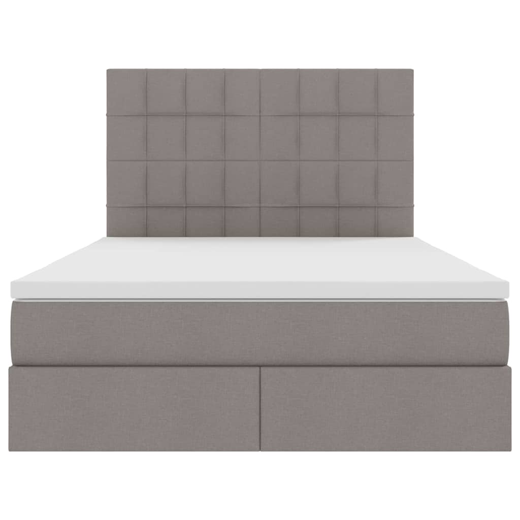 Letto con contenitore e materasso Talpa 140 x 200 cm Tessuto | homemem39