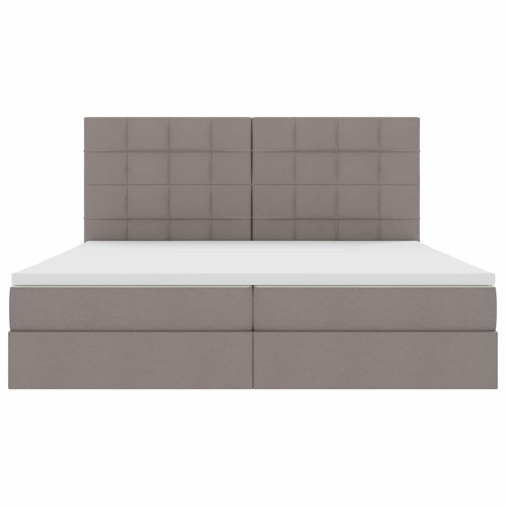 Letto con contenitore e materasso Talpa 200 x 200 cm Tessuto | homemem39
