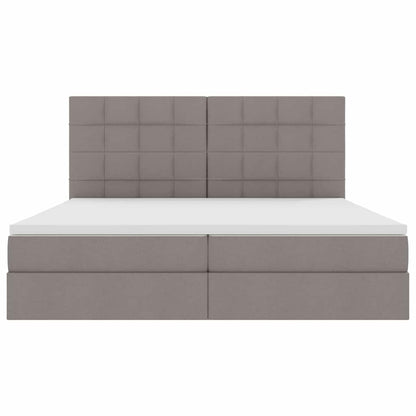 Letto con contenitore e materasso Talpa 200 x 200 cm Tessuto | homemem39