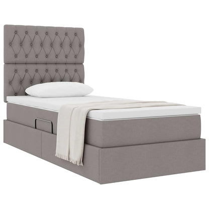 Letto con contenitore e materasso Talpa 90 x 190 cm Tessuto | homemem39