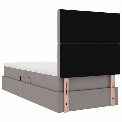 Letto con contenitore e materasso Talpa 90 x 200 cm Tessuto | homemem39