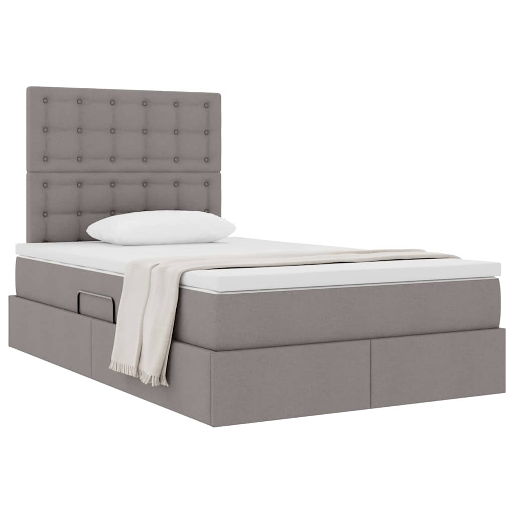 Letto con contenitore e materasso Talpa 120 x 200 cm Tessuto | homemem39