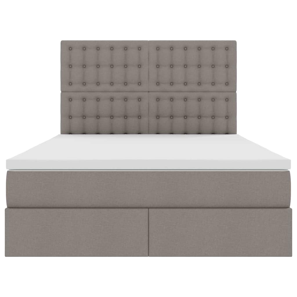 Letto con contenitore e materasso Talpa 140 x 200 cm Tessuto | homemem39
