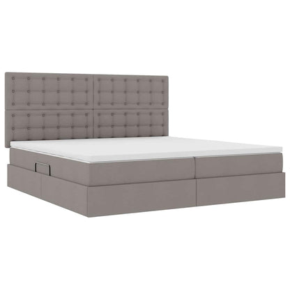 Letto con contenitore e materasso Talpa 200 x 200 cm Tessuto | homemem39