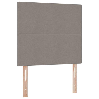Letto con contenitore LED e materasso Tortora 90 x 190 cm | homemem39