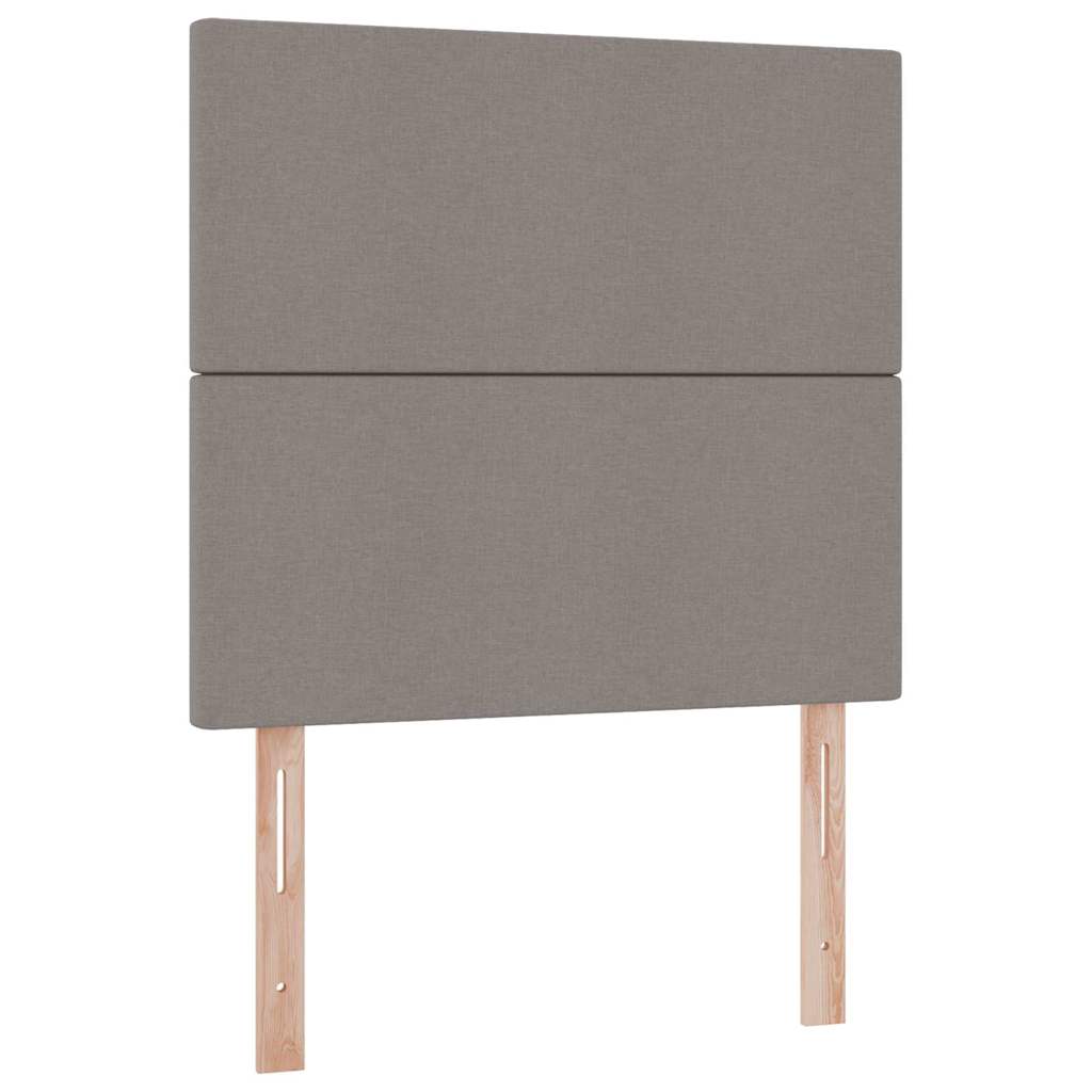 Letto con contenitore LED e materasso Tortora 100 x 200 cm | homemem39