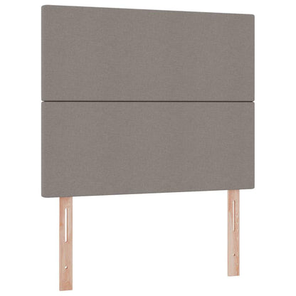 Letto con contenitore LED e materasso Tortora 120 x 200 cm | homemem39