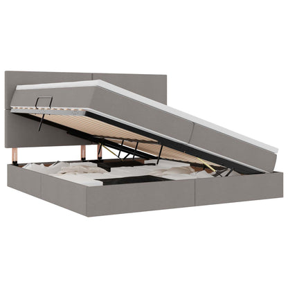 Letto con contenitore e LED Talpa 200 x 200 cm Poliestere