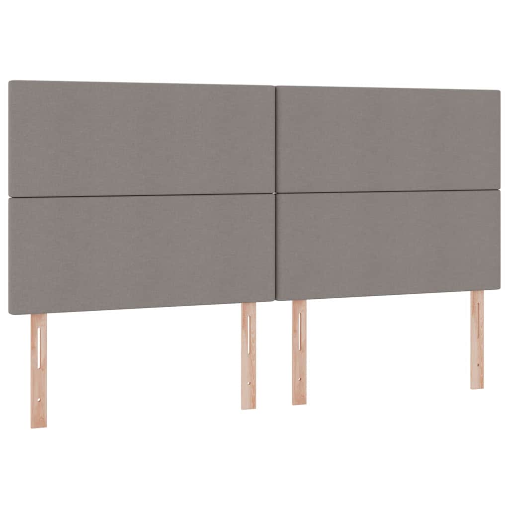 Letto con contenitore LED e materasso Tortora 200 x 200 cm | homemem39