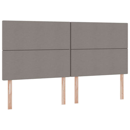 Letto con contenitore LED e materasso Tortora 200 x 200 cm | homemem39