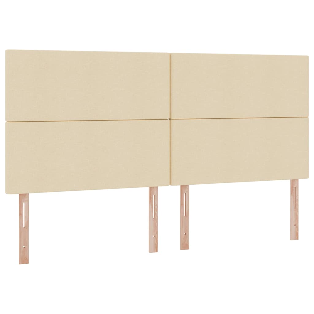 Letto con contenitore LED e materasso Crema 200 x 200 cm | homemem39