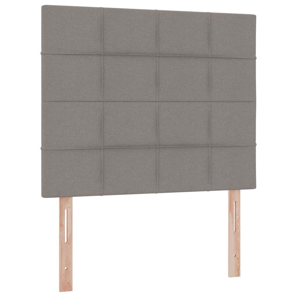 Letto con contenitore LED e materasso Tortora 120 x 200 cm | homemem39
