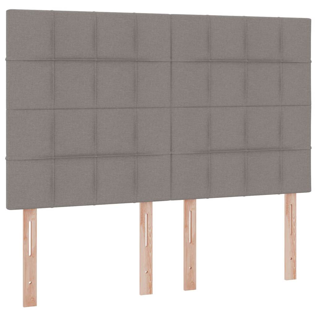 Letto con contenitore LED e materasso Tortora 140 x 200 cm | homemem39