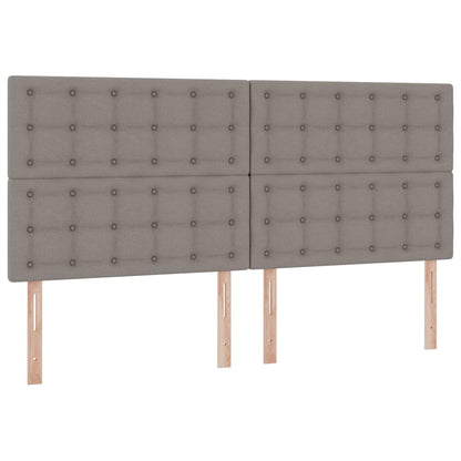 Letto con contenitore LED e materasso Tortora 200 x 200 cm | homemem39