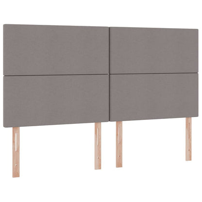 Letto con contenitore LED e materasso Tortora 200 x 200 cm