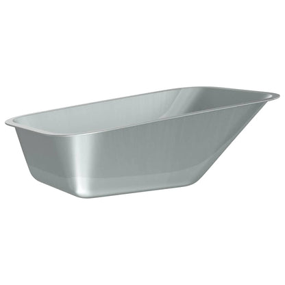 Sostituzione Vassoio Carriola Argento 88 x 60 x 32 cm Acciaio | homemem39