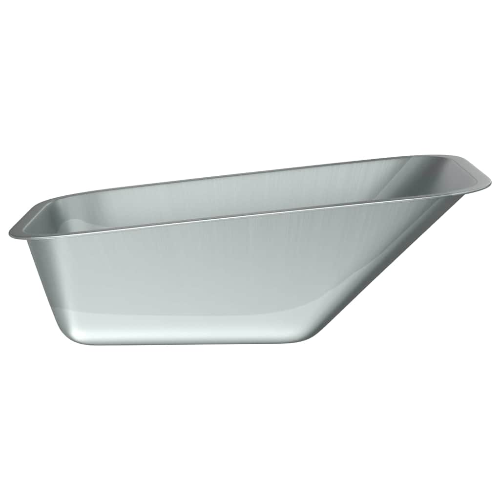 Sostituzione Vassoio Carriola Argento 88 x 60 x 32 cm Acciaio | homemem39