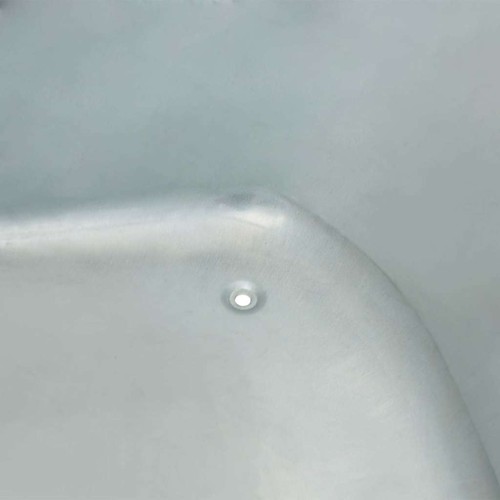 Sostituzione Vassoio Carriola Argento 90 x 63 x 28 cm Acciaio | homemem39