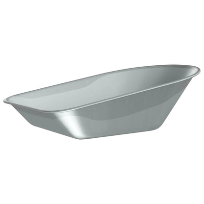 Sostituzione Vassoio Carriola Argento 90 x 63 x 28 cm Acciaio | homemem39