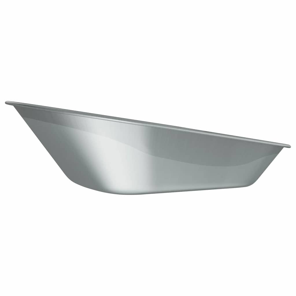 Sostituzione Vassoio Carriola Argento 90 x 63 x 28 cm Acciaio | homemem39