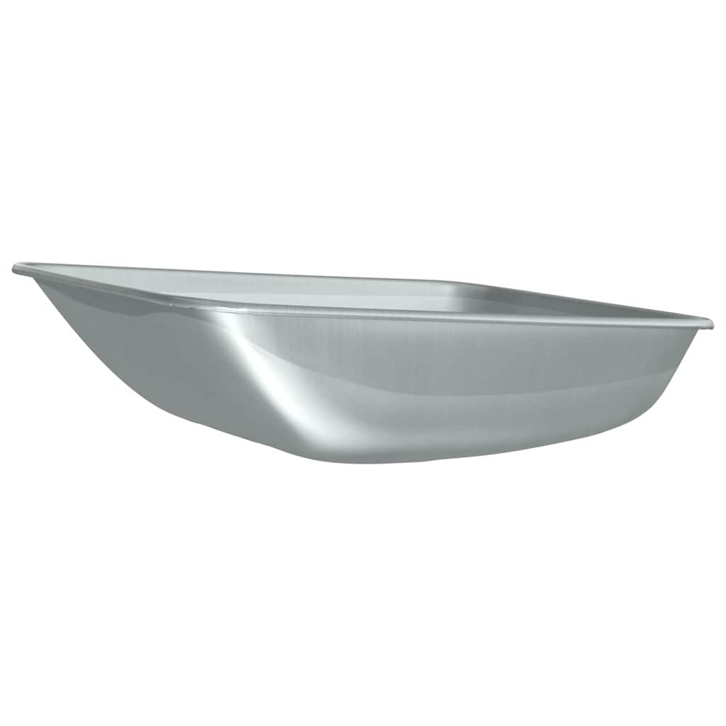 Sostituzione Vassoio Carriola Argento 80 x 60 x 25 cm Acciaio | homemem39