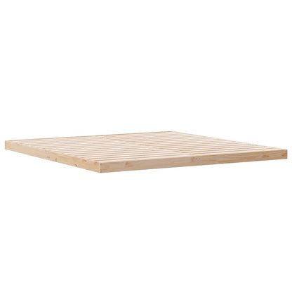 Struttura letto a terra Naturale 213,5 x 184 x 9 cm | homemem39