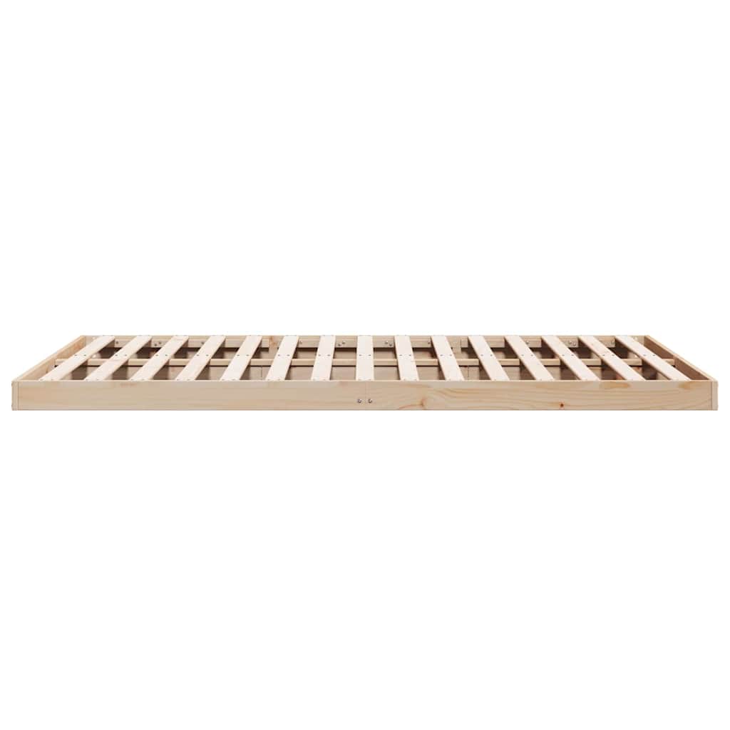 Struttura letto a terra Naturale 213,5 x 204 x 9 cm | homemem39