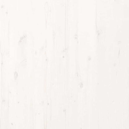 Struttura del letto con testiera Bianco 208.6 x 157.6 x 69.4 cm