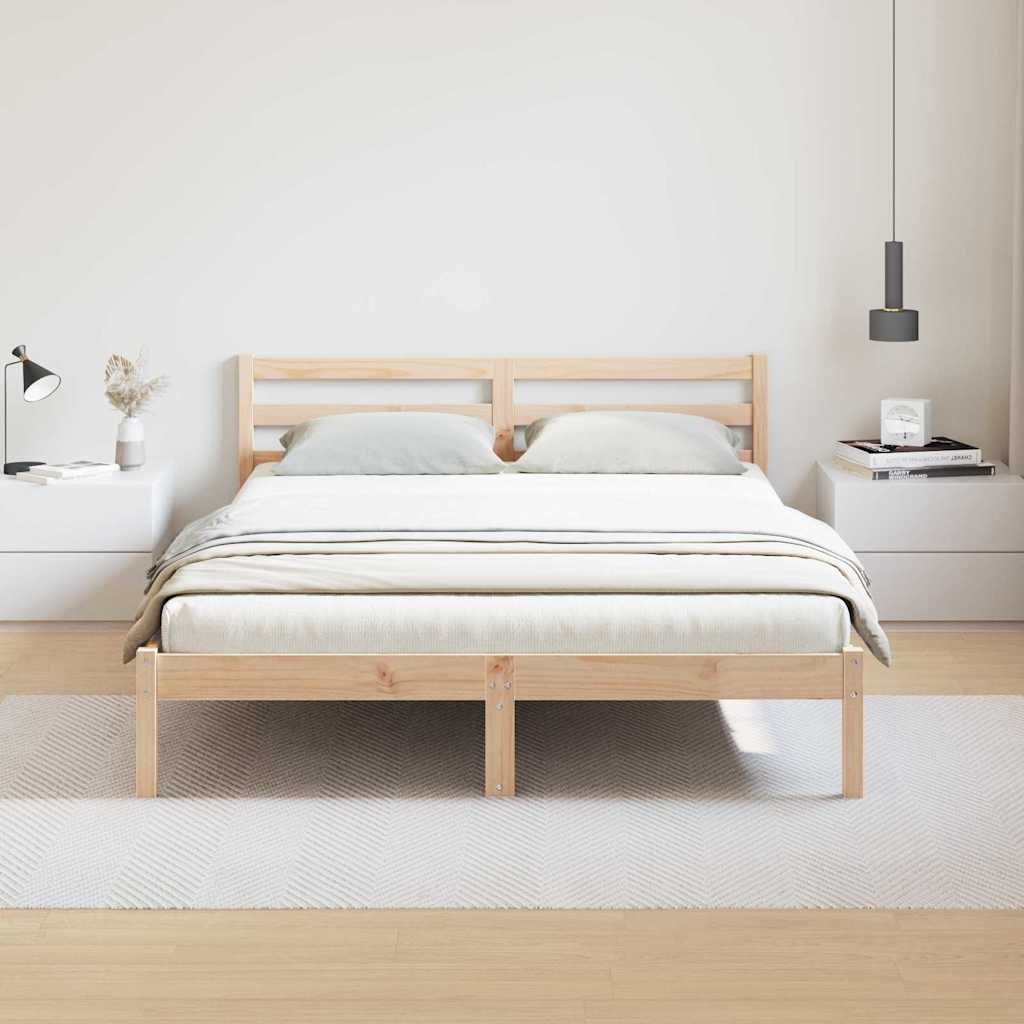 Struttura del letto Marrone 215,5 x 165,5 x 69,5 cm | homemem39
