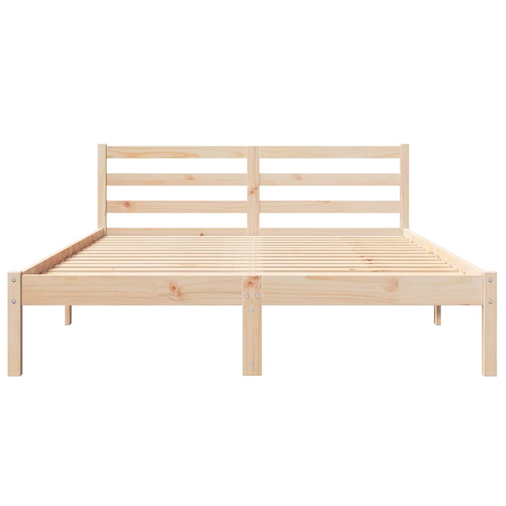 Struttura del letto Marrone 215,5 x 165,5 x 69,5 cm | homemem39