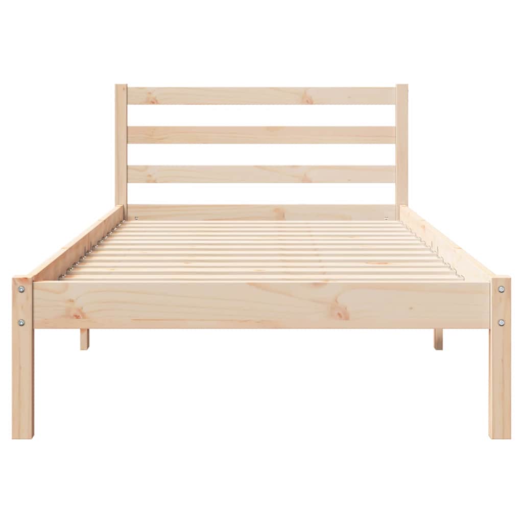 Struttura del letto Marrone 225,5 x 105,5 x 69,5 cm | homemem39