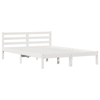 Struttura del letto con testiera Bianco 225,5 x 165,5 x 69,5 cm | homemem39