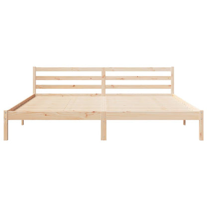Struttura del letto Marrone 225,5 x 185,5 x 69,5 cm | homemem39