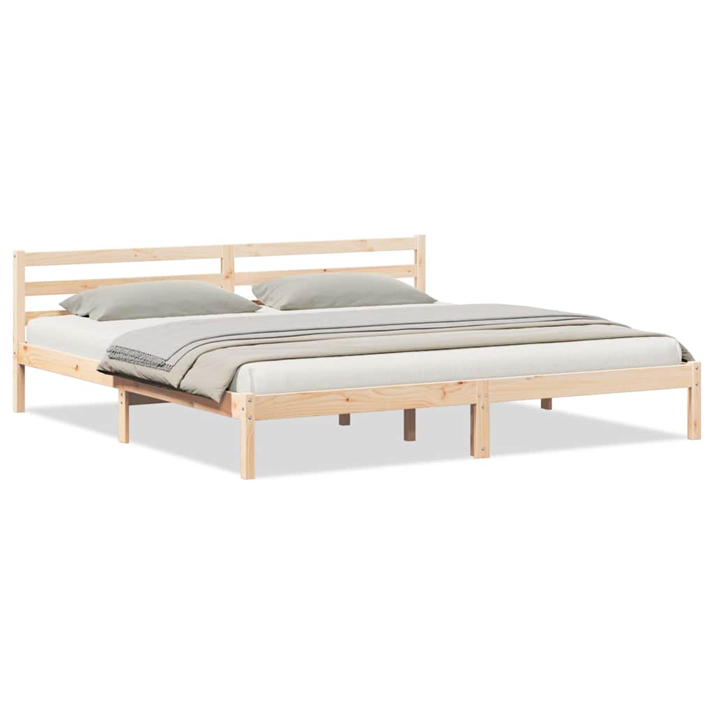 Struttura del letto Marrone 225,5 x 185,5 x 69,5 cm | homemem39