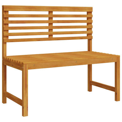 Set Panchina da Giardino 3 pcs Marrone Legno di Acacia Massello | homemem39