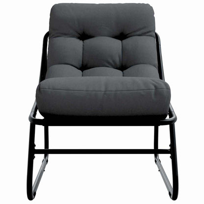 Arredamento da Giardino 2 pcs Nero 60,5 x 81 x 71 cm