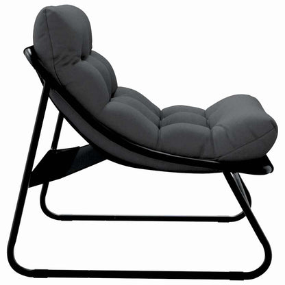 Arredamento da Giardino 2 pcs Nero 60,5 x 81 x 71 cm | homemem39