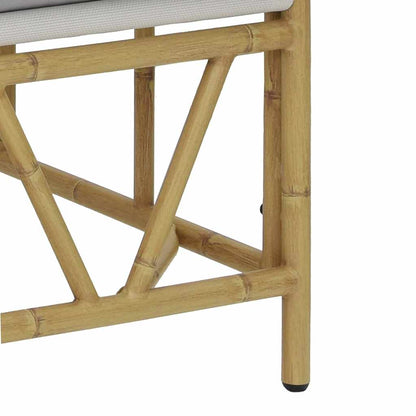 Sedia da Giardino 2 pcs Grigio chiaro 75 x 75 x 71 cm Acciaio - homemem39